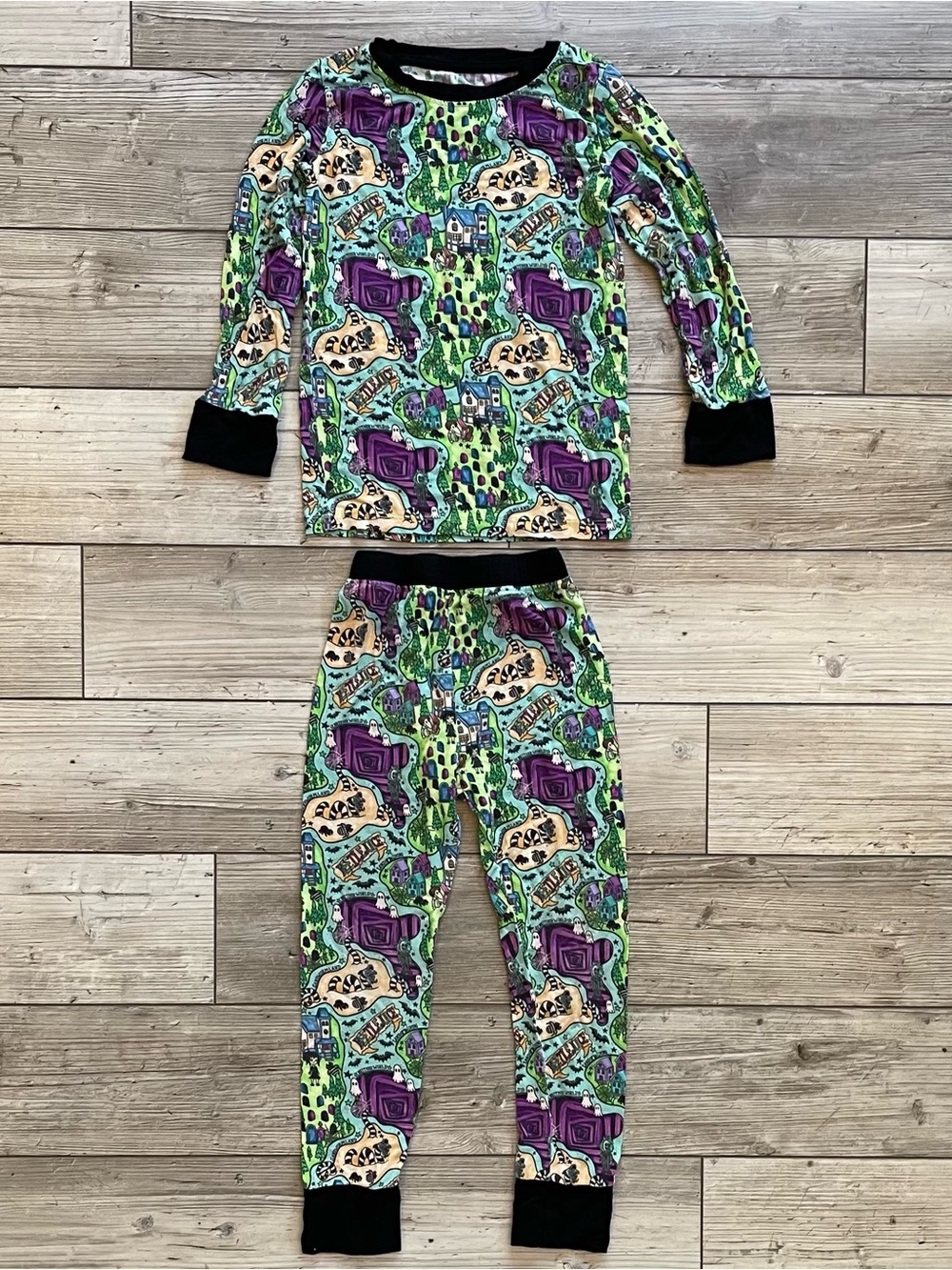Bamboo Bliss | Beetlejuice Pajama Set | Size: 4T